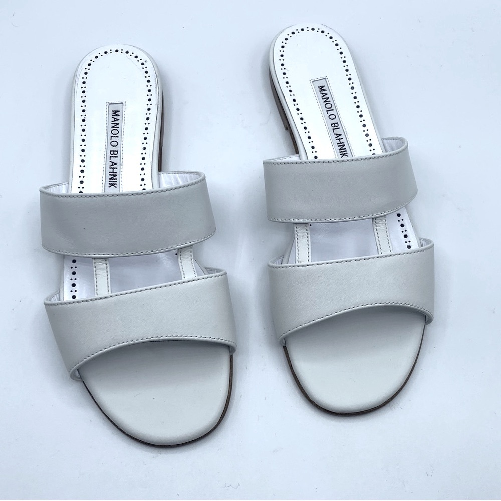 Manolo Blahnik Chus Slide Sandals